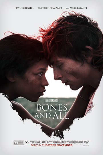 Bones and All (R) Movie Poster
