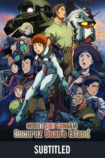 Mobile Suit Gundam: Cucuruz Doan's Island (Sub) (NR) Movie Poster