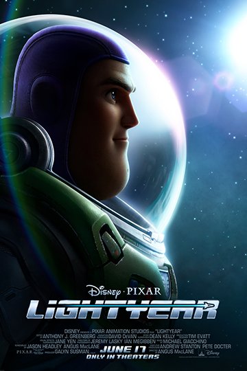 Lightyear (PG) Movie Poster
