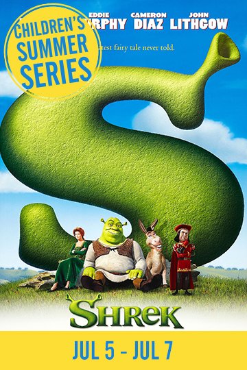 Summer Series: Shrek (PG) Movie Poster