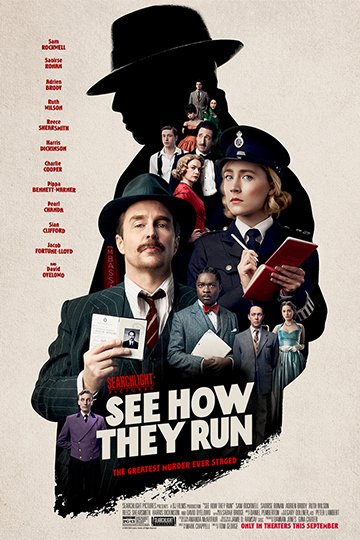 See How They Run (PG-13) Movie Poster