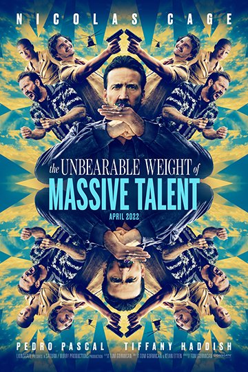 The Unbearable Weight of Massive Talent (R) Movie Poster