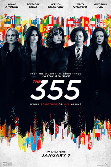 The 355 (PG-13) Movie Poster