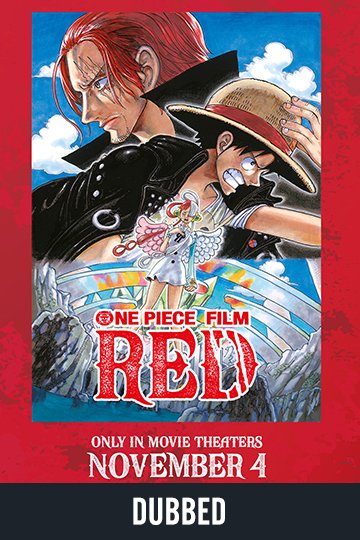 One Piece Film: Red (Dubbed) (NR) Movie Poster