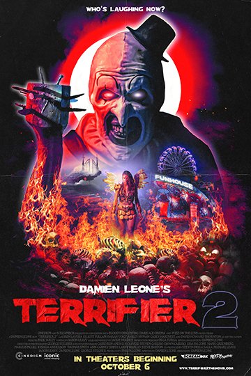 Terrifier 2 (NR) Movie Poster