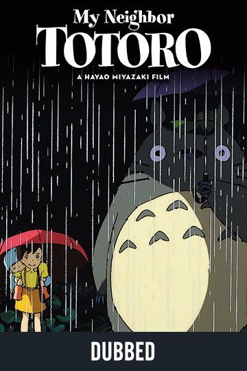 My Neighbor Totoro 35th Anniversary (Dub) (G) Movie Poster