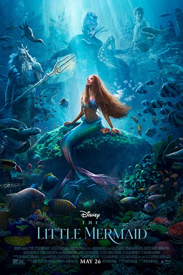 The Little Mermaid (PG) Movie Poster