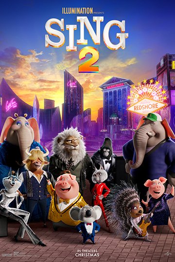 Sing 2 (PG) Movie Poster