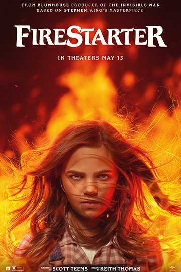 Firestarter (R) Movie Poster