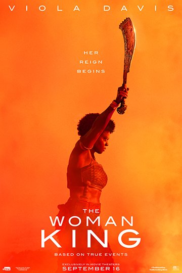 The Woman King (PG-13) Movie Poster