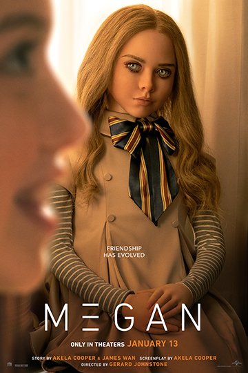 M3GAN (PG-13) Movie Poster