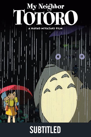 My Neighbor Totoro 35th Anniversary (Sub) (G) Movie Poster