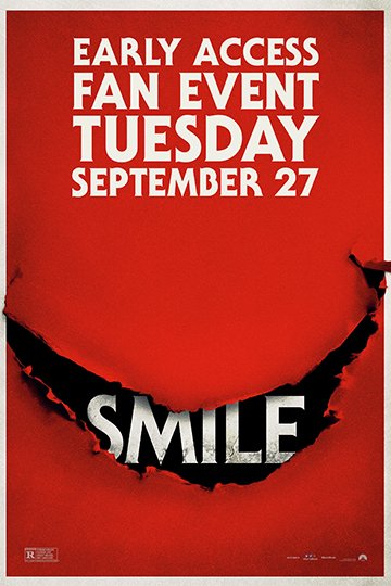 Smile: Early Access (R) Movie Poster