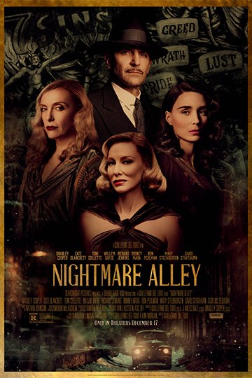 Nightmare Alley (R) Movie Poster