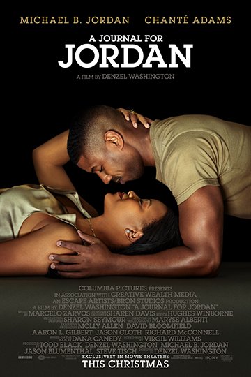 A Journal for Jordan (PG-13) Movie Poster