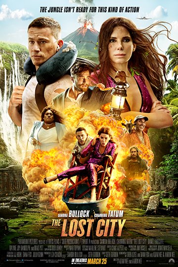 The Lost City (PG-13) Movie Poster